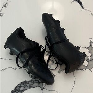 Adidas Predator Black Soccer Cleats, Size 1